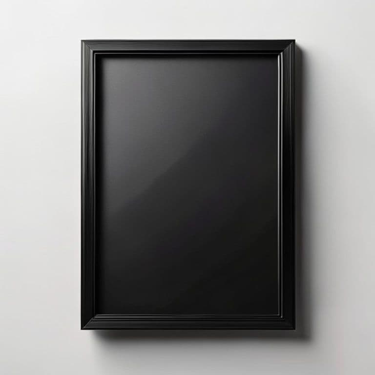 Affiche encadrée acier 21x30