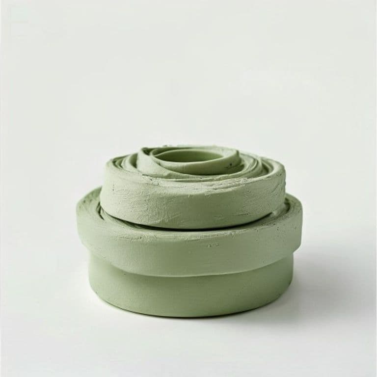 Pâte à modeler vert sauge