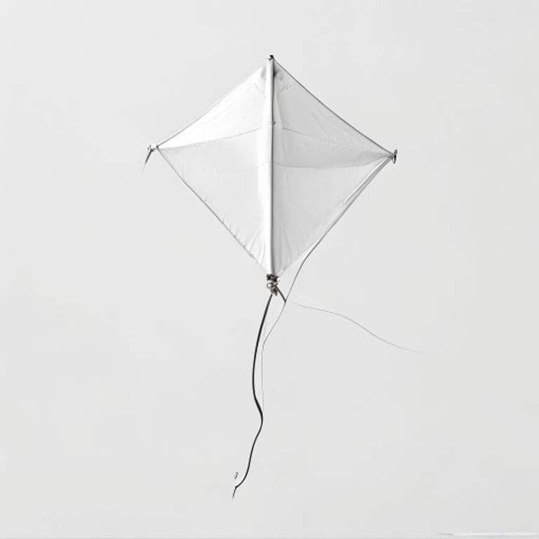 Cerf-volant blanc