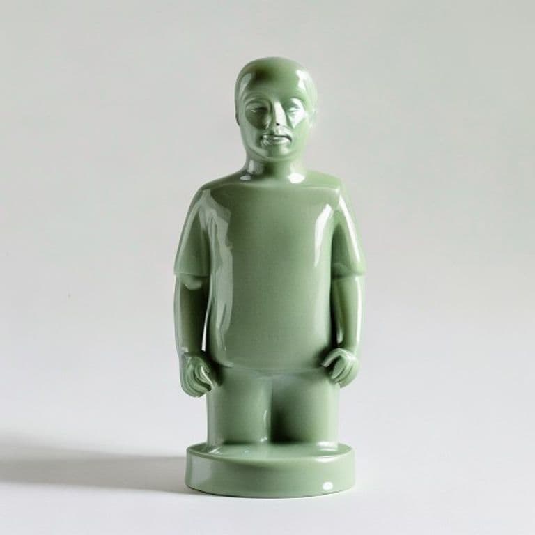 Figurine Essentiel vert sauge
