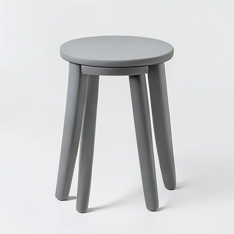Tabouret gris