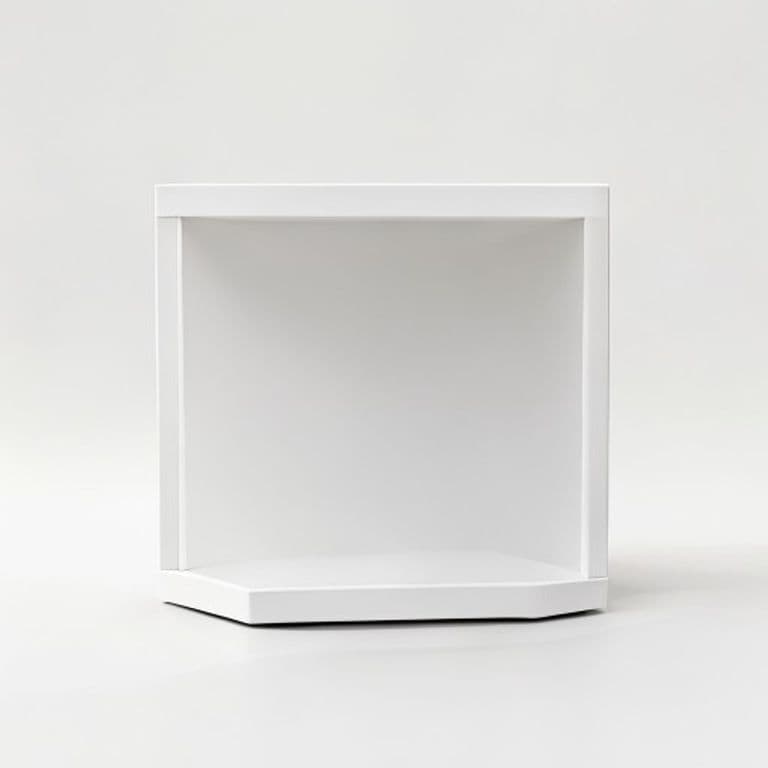Étagère cube blanc