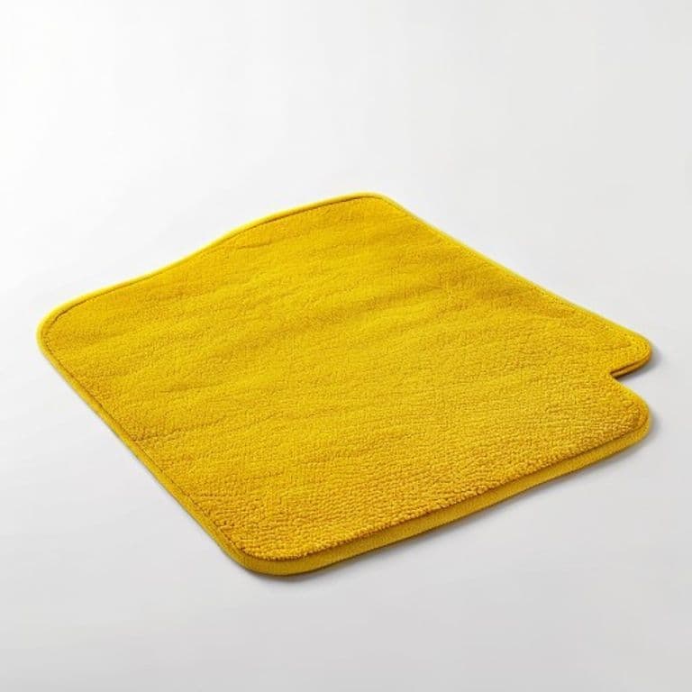 Tapis de bain acier
