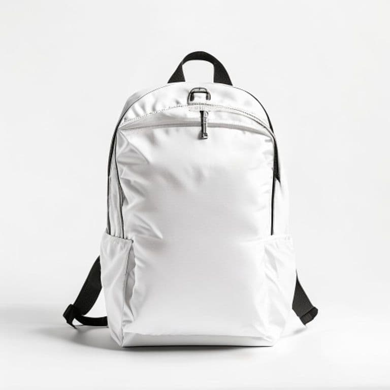 Sac à dos blanc