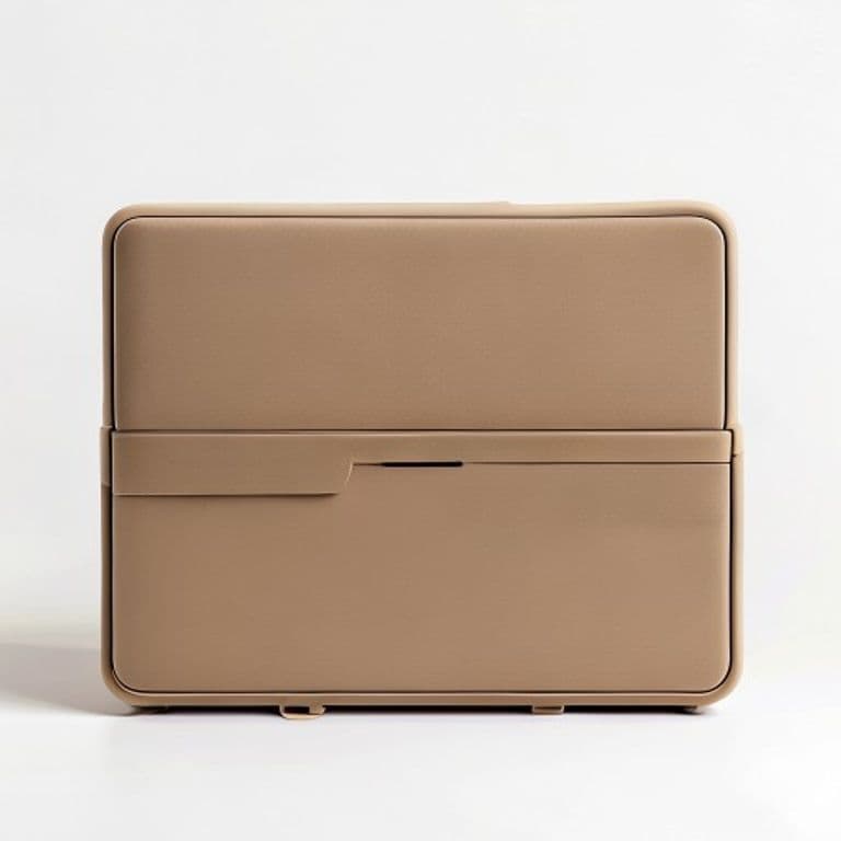 Organiseur de bureau taupe