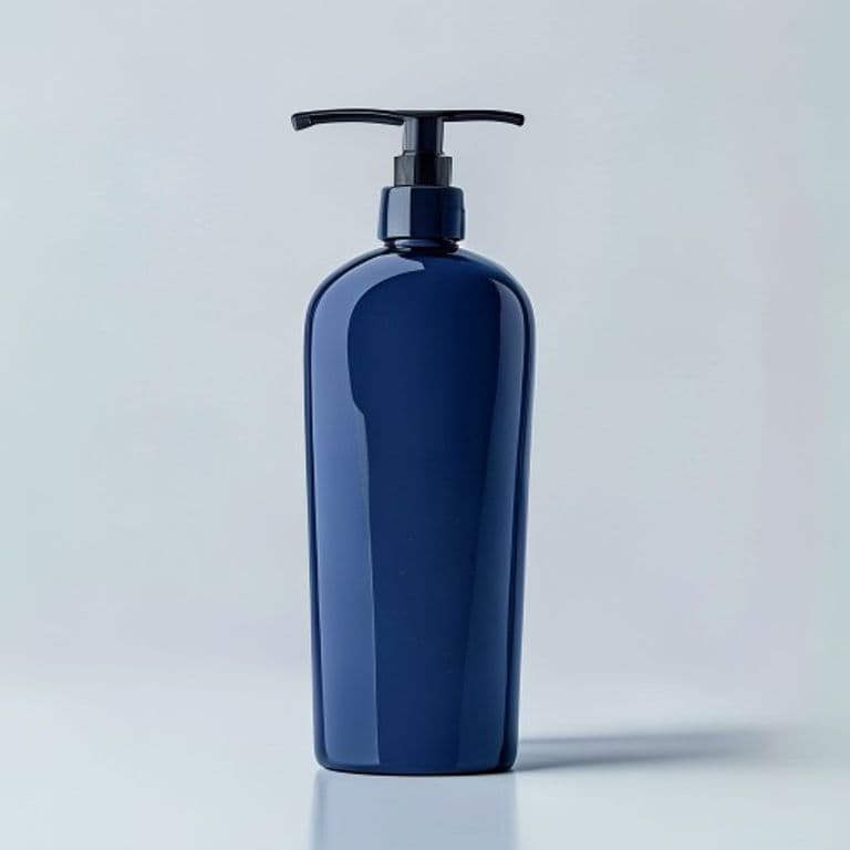 Gel douche bleu marine