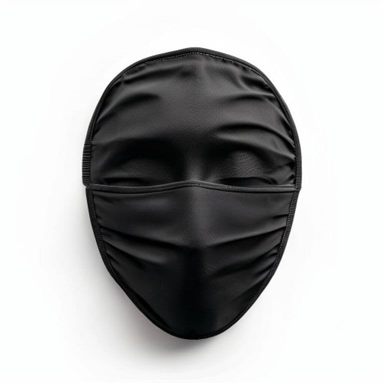 Masque visage noir