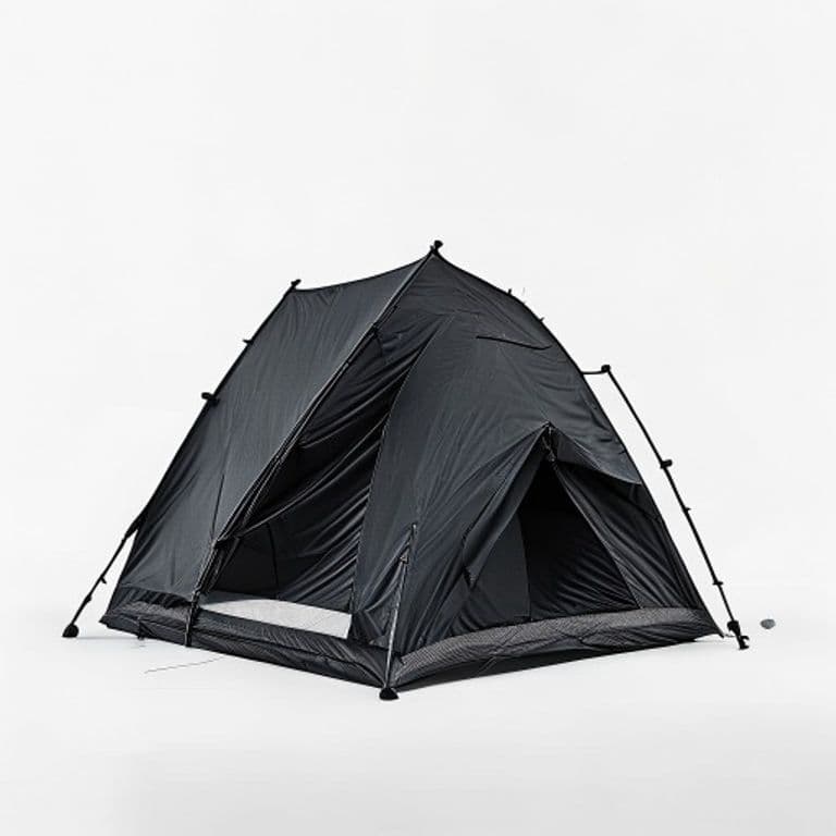 Tente de camping Cosy noir