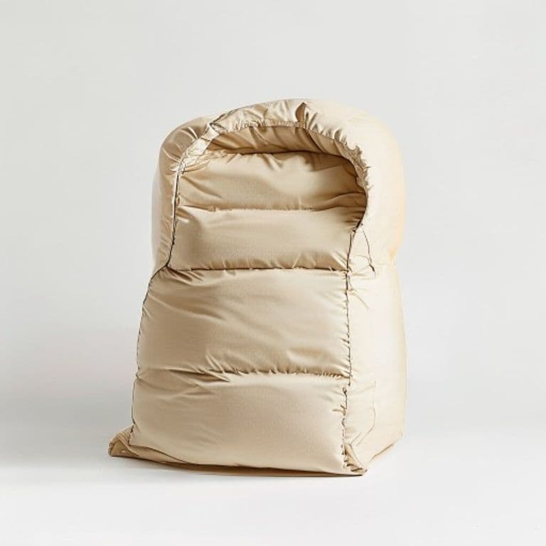 Sac de couchage beige