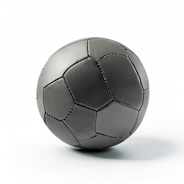 Ballon de football gris