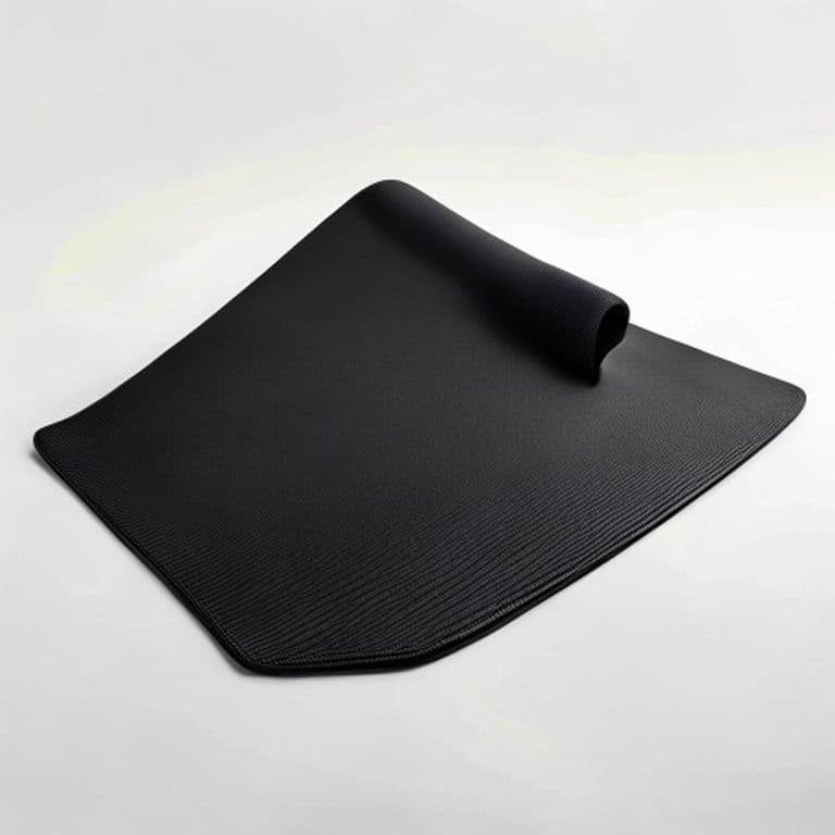 Tapis de yoga noir