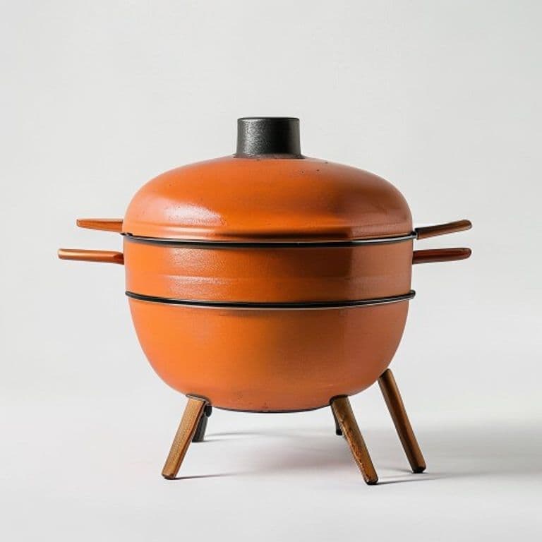 Barbecue portable Essentiel terracotta
