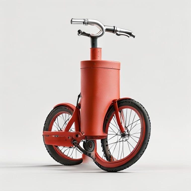 Antivol vélo terracotta